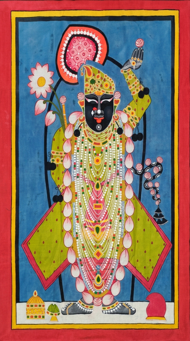 Shrinathji Painting Divine Elegance - Image 2