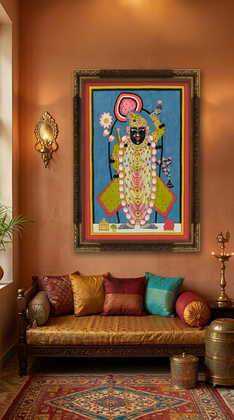 Shrinathji Painting Divine Elegance - Image 4