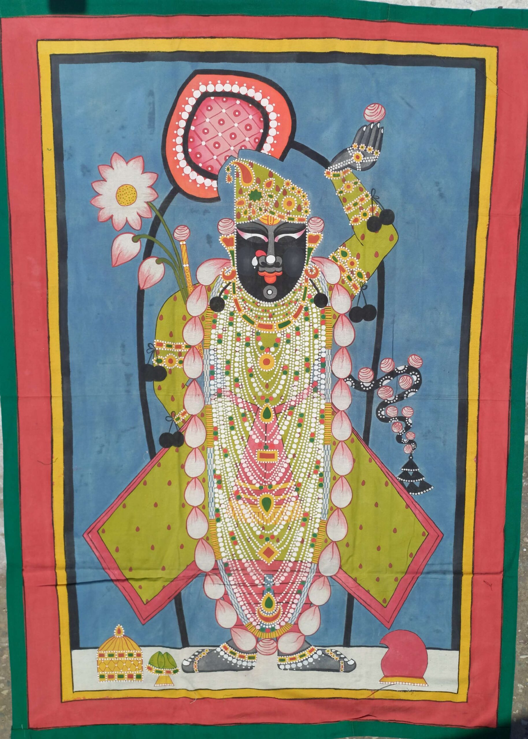 Shrinathji Painting Divine Elegance handmade Pichwai artwork