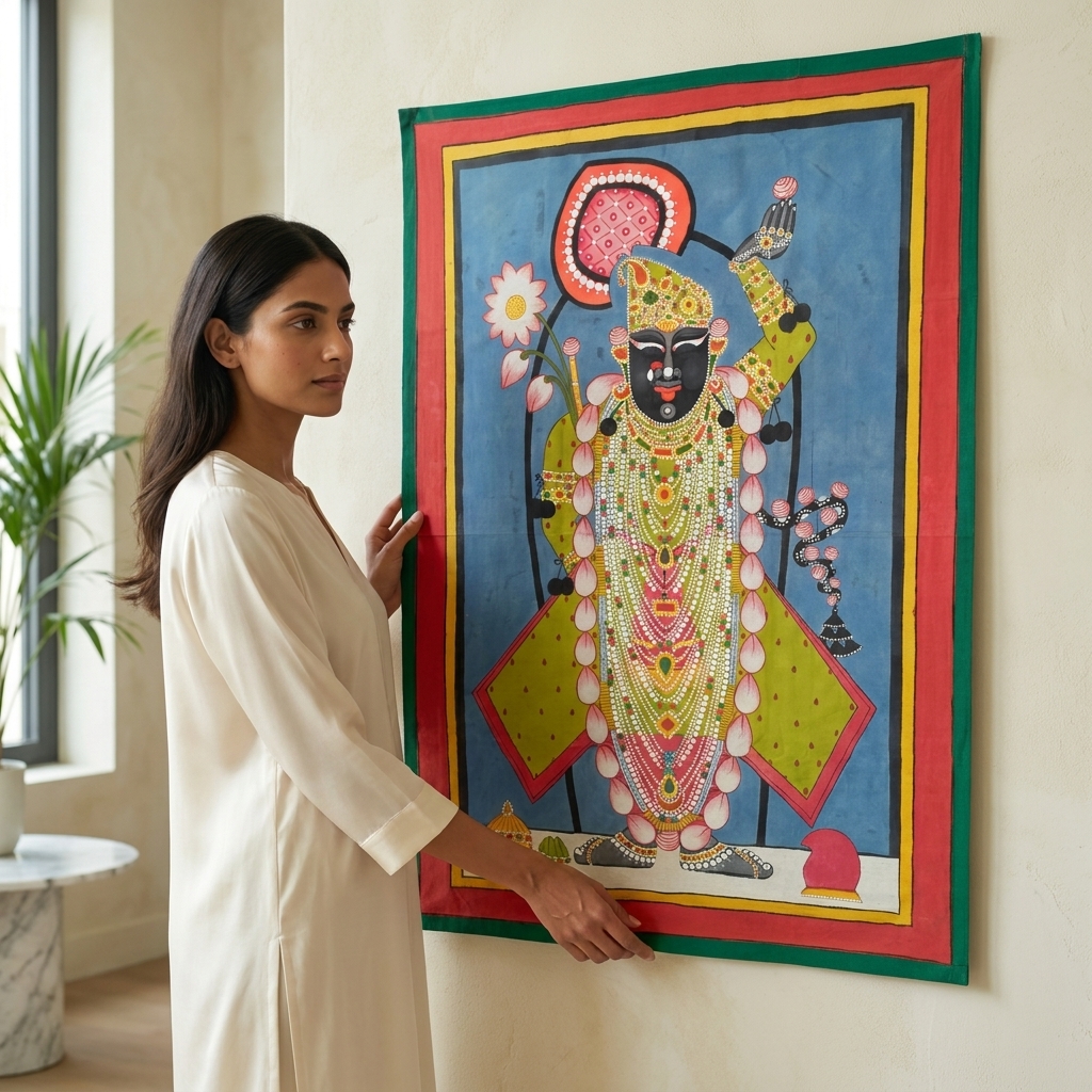 Shrinathji Painting Divine Elegance - Image 5