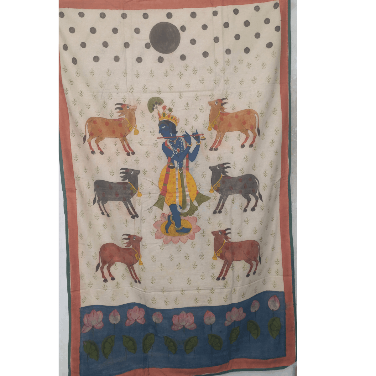Lord Krishna with 6 cows - Image 5