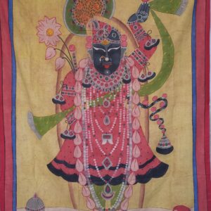Shrinathji Pichwai Painting – Radiant Grace